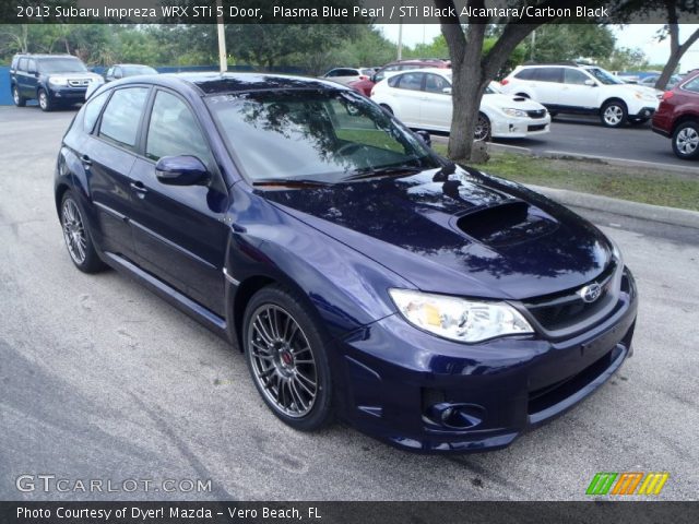 2013 Subaru Impreza WRX STi 5 Door in Plasma Blue Pearl