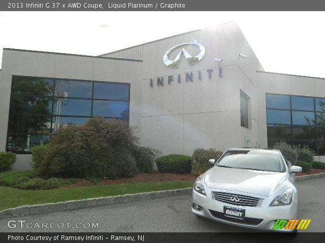 2013 Infiniti G 37 x AWD Coupe in Liquid Platinum