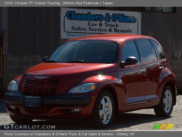 2002 Chrysler PT Cruiser Touring in Inferno Red Pearlcoat