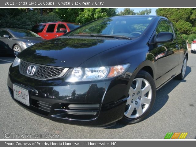 2011 Honda Civic LX Coupe in Crystal Black Pearl