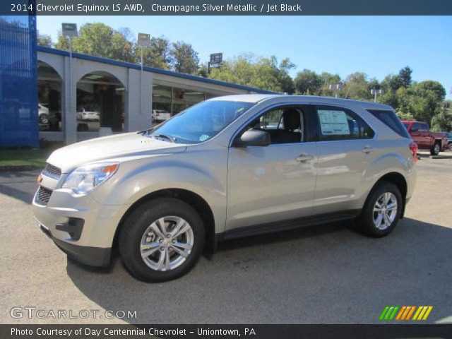 2014 Chevrolet Equinox LS AWD in Champagne Silver Metallic