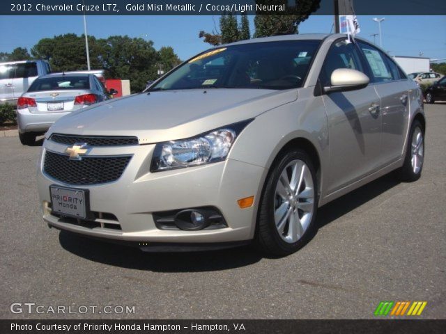 2012 Chevrolet Cruze LTZ in Gold Mist Metallic