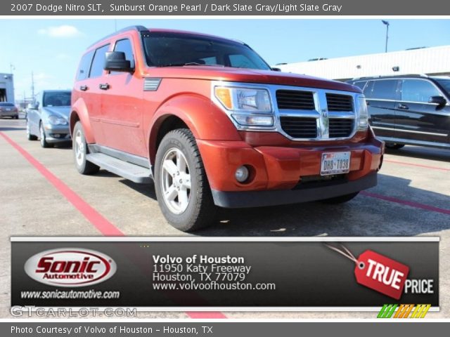 2007 Dodge Nitro SLT in Sunburst Orange Pearl