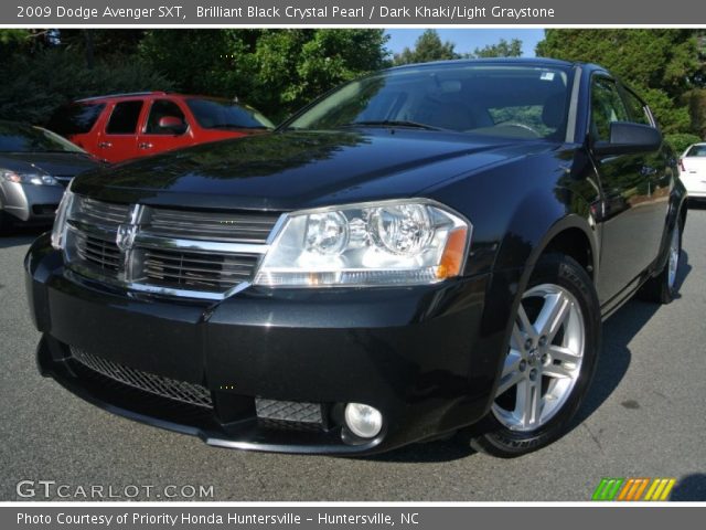 2009 Dodge Avenger SXT in Brilliant Black Crystal Pearl