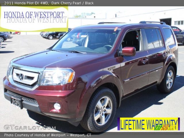 2011 Honda Pilot EX 4WD in Dark Cherry Pearl