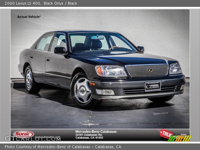 2000 Lexus LS 400 in Black Onyx