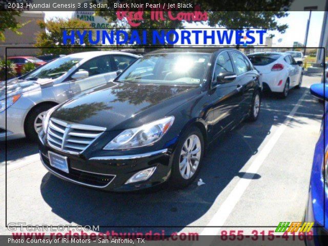 2013 Hyundai Genesis 3.8 Sedan in Black Noir Pearl