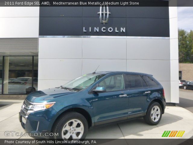 2011 Ford Edge SEL AWD in Mediterranean Blue Metallic