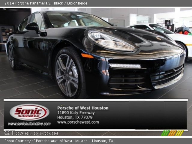 2014 Porsche Panamera S in Black