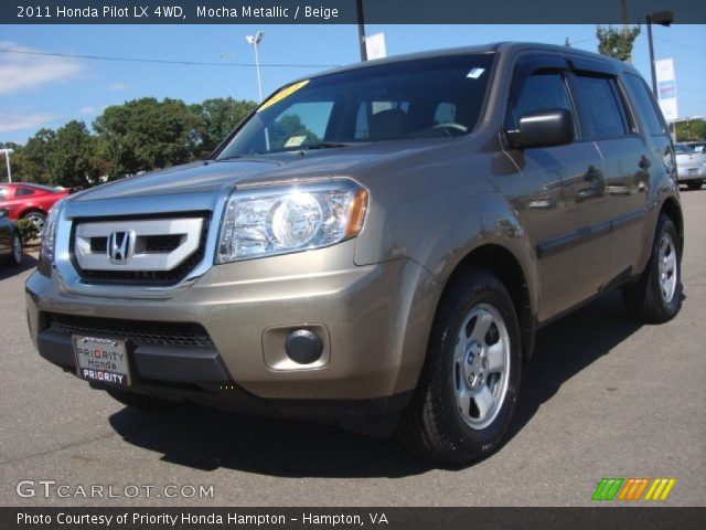 2011 Honda Pilot LX 4WD in Mocha Metallic