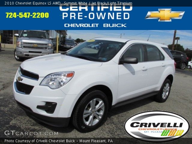 2010 Chevrolet Equinox LS AWD in Summit White