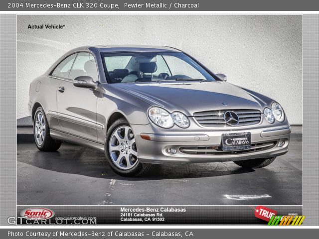 2004 Mercedes-Benz CLK 320 Coupe in Pewter Metallic