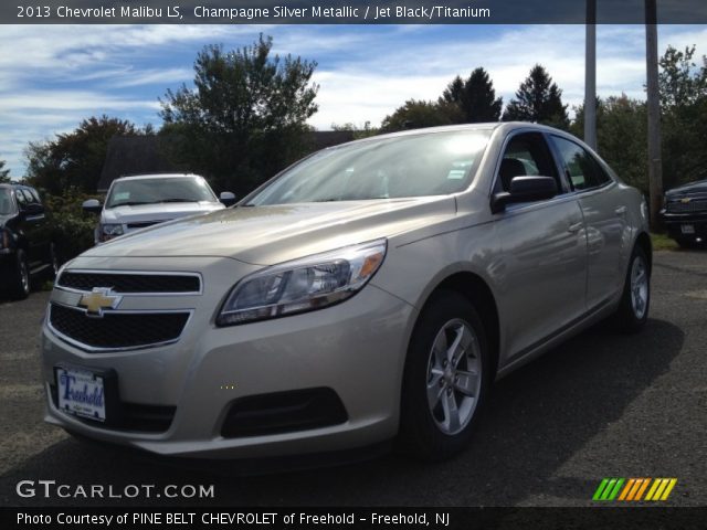 2013 Chevrolet Malibu LS in Champagne Silver Metallic