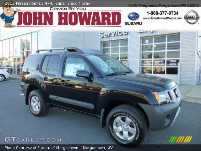 2013 Nissan Xterra S 4x4 in Super Black