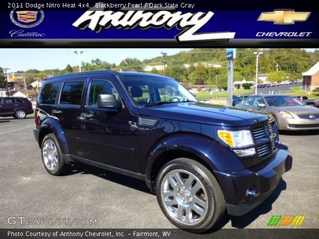 2011 Dodge Nitro Heat 4x4 in Blackberry Pearl