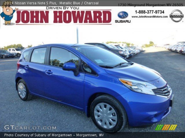 2014 Nissan Versa Note S Plus in Metallic Blue