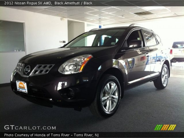 2012 Nissan Rogue SV AWD in Black Amethyst