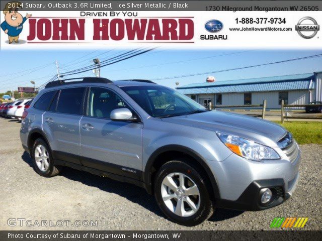 2014 Subaru Outback 3.6R Limited in Ice Silver Metallic