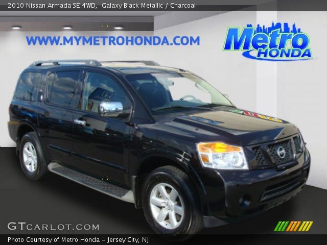 2010 Nissan Armada SE 4WD in Galaxy Black Metallic