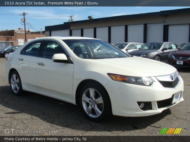 2010 Acura TSX Sedan in Premium White Pearl