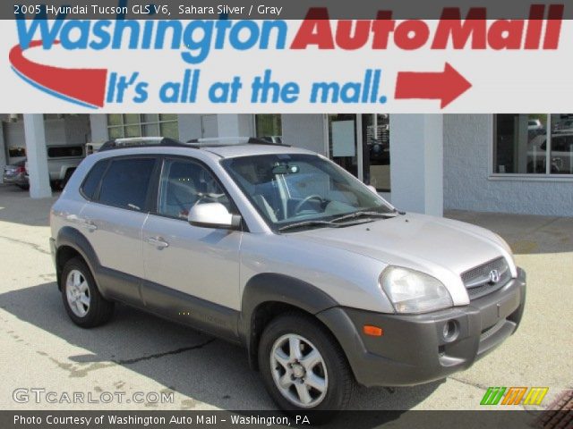 2005 Hyundai Tucson GLS V6 in Sahara Silver