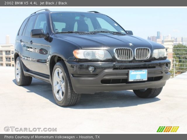 2002 BMW X5 4.4i in Jet Black