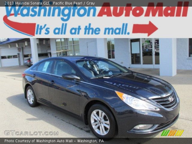 2013 Hyundai Sonata GLS in Pacific Blue Pearl