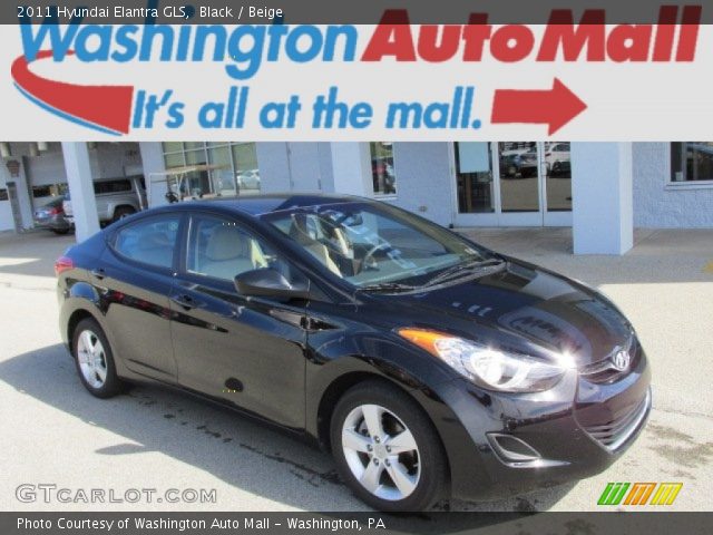 2011 Hyundai Elantra GLS in Black