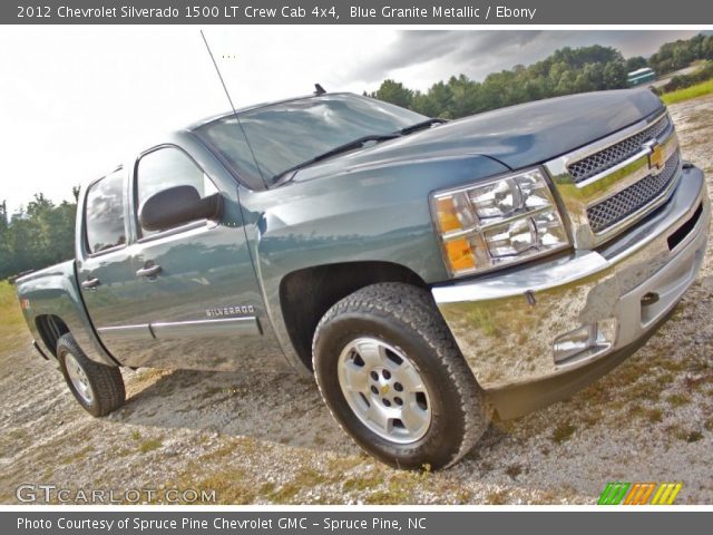 2012 Chevrolet Silverado 1500 LT Crew Cab 4x4 in Blue Granite Metallic