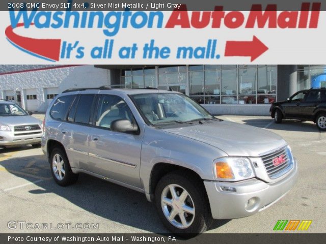 2008 GMC Envoy SLT 4x4 in Silver Mist Metallic