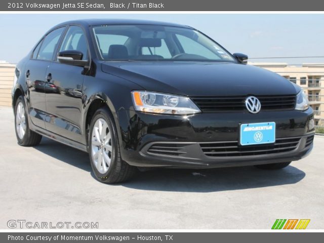 2012 Volkswagen Jetta SE Sedan in Black
