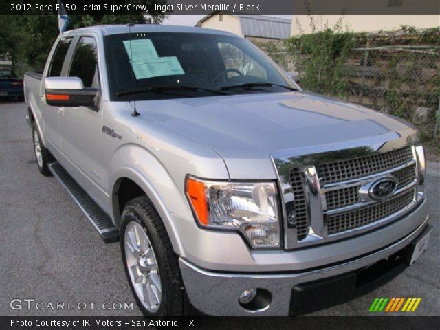 2012 Ford F150 Lariat SuperCrew in Ingot Silver Metallic