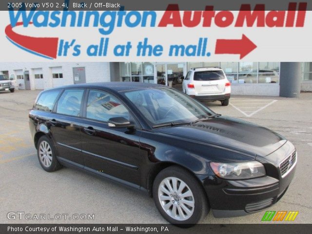 2005 Volvo V50 2.4i in Black