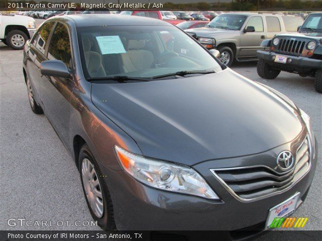 2011 Toyota Camry LE in Magnetic Gray Metallic