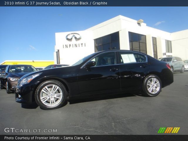 2010 Infiniti G 37 Journey Sedan in Obsidian Black