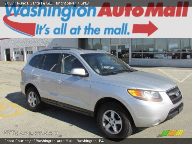 2007 Hyundai Santa Fe GLS in Bright Silver