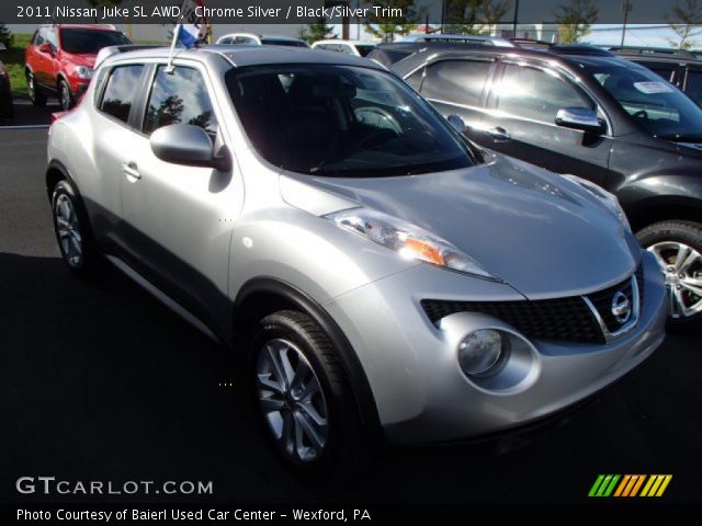 2011 Nissan Juke SL AWD in Chrome Silver