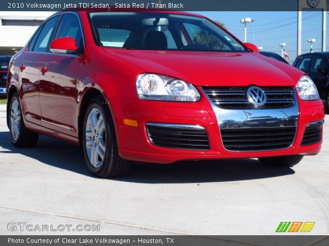 2010 Volkswagen Jetta TDI Sedan in Salsa Red