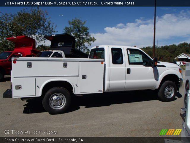2014 Ford F350 Super Duty XL SuperCab Utility Truck in Oxford White