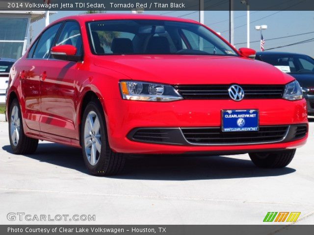 2014 Volkswagen Jetta TDI Sedan in Tornado Red