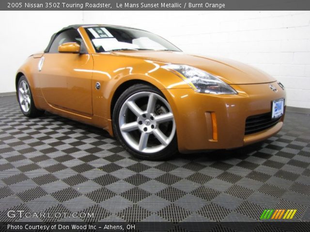 2005 Nissan 350Z Touring Roadster in Le Mans Sunset Metallic