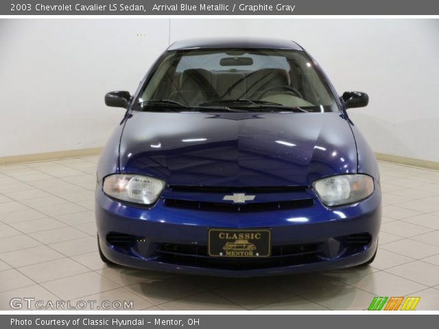 2003 Chevrolet Cavalier LS Sedan in Arrival Blue Metallic