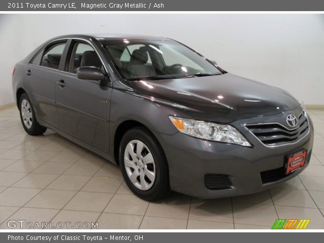 2011 Toyota Camry LE in Magnetic Gray Metallic