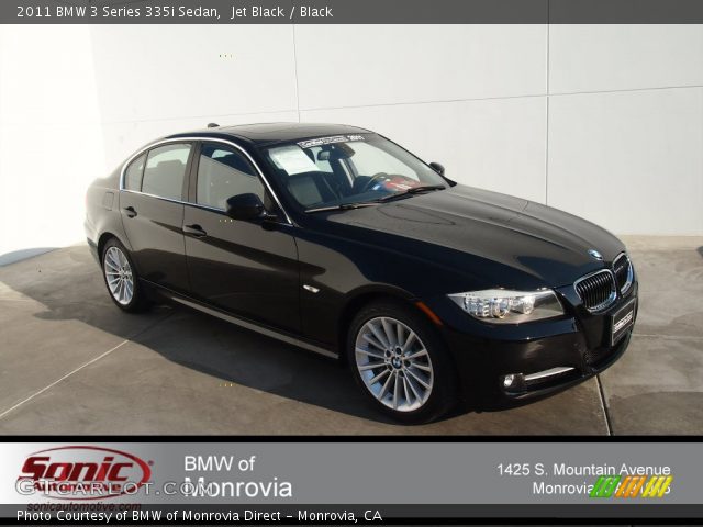 2011 BMW 3 Series 335i Sedan in Jet Black