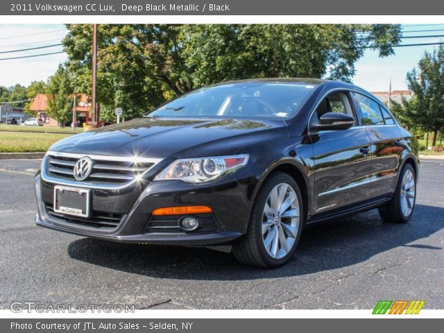 2011 Volkswagen CC Lux in Deep Black Metallic