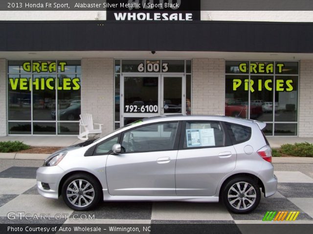 2013 Honda Fit Sport in Alabaster Silver Metallic