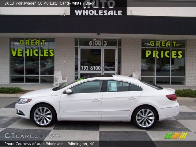 2013 Volkswagen CC V6 Lux in Candy White