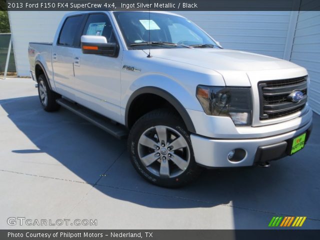 2013 Ford F150 FX4 SuperCrew 4x4 in Ingot Silver Metallic