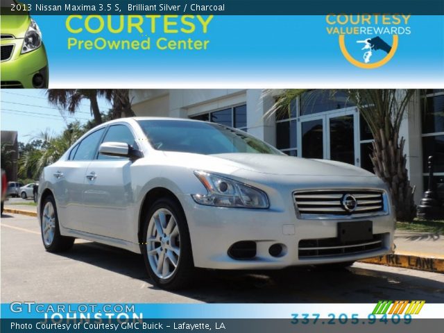 2013 Nissan Maxima 3.5 S in Brilliant Silver