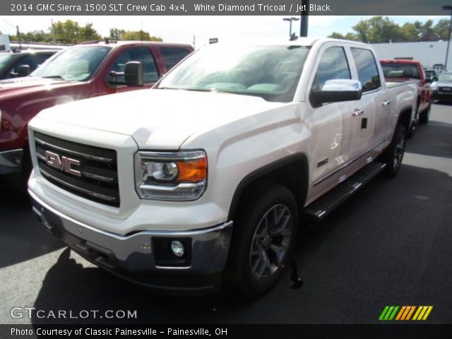 2014 GMC Sierra 1500 SLT Crew Cab 4x4 in White Diamond Tricoat